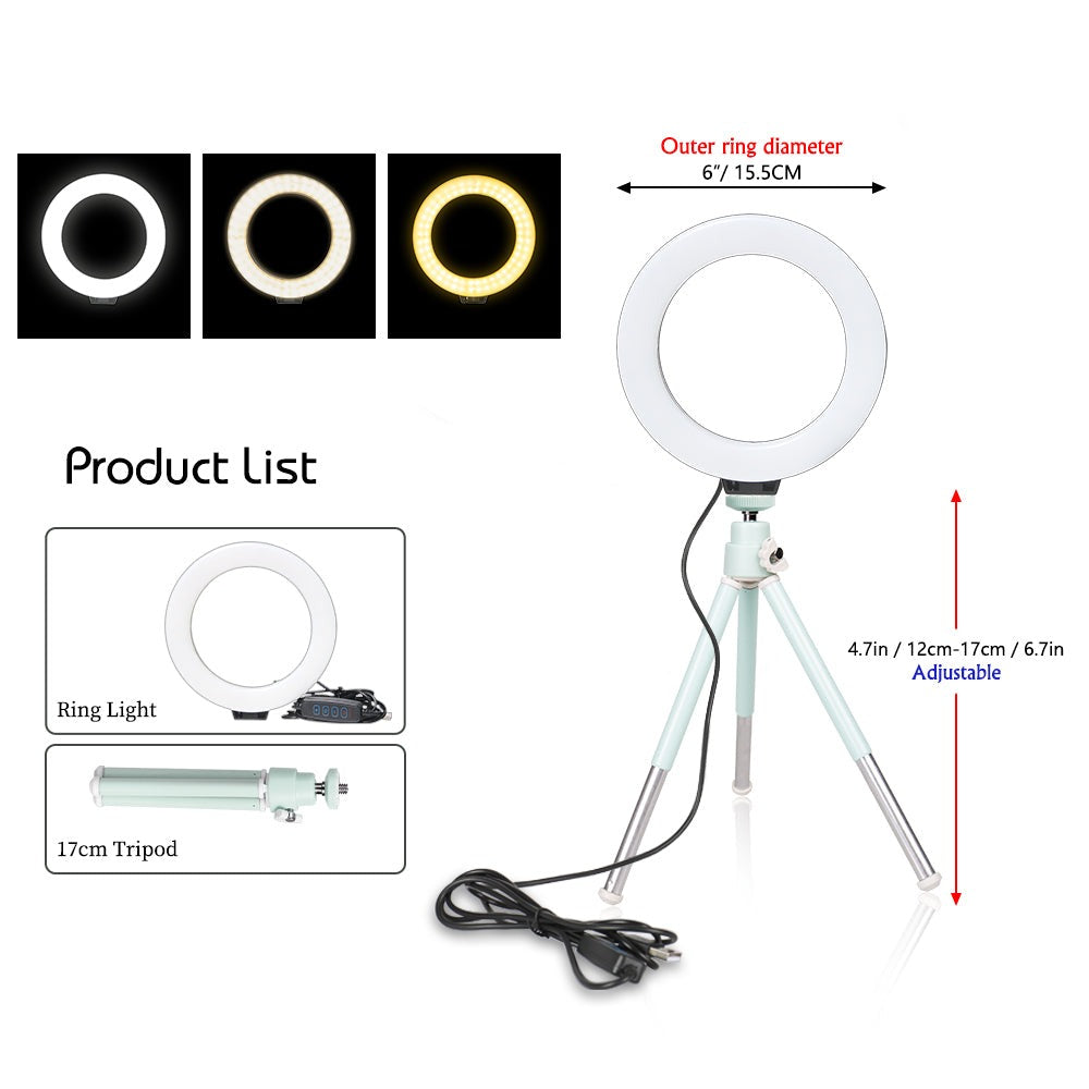 6 Zoll Ring Leuchte