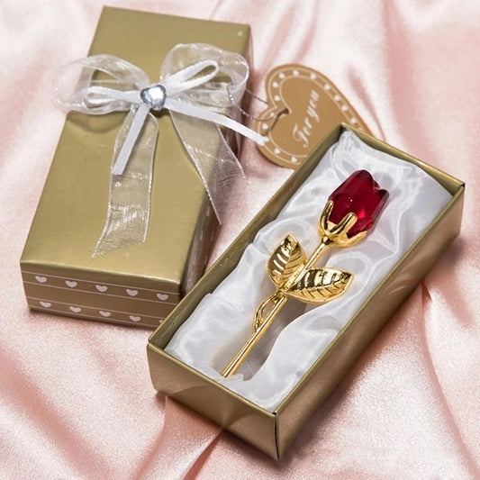 Geschenkbox mit Rose