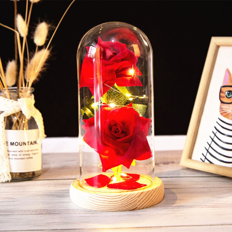 Rosen im Glas