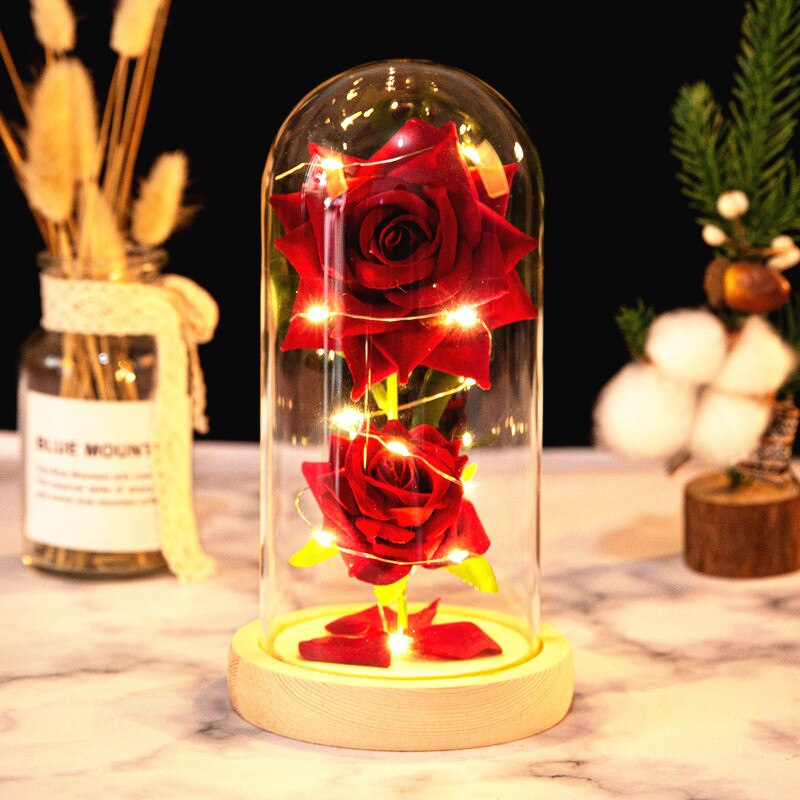 Rosen im Glas