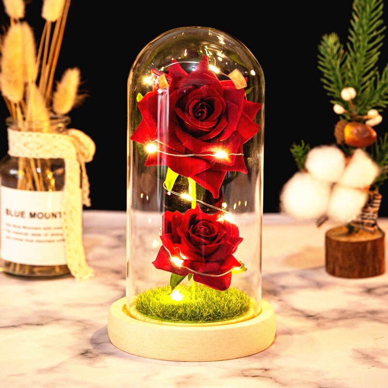 Rosen im Glas
