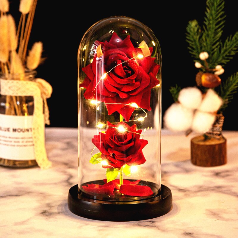 Rosen im Glas