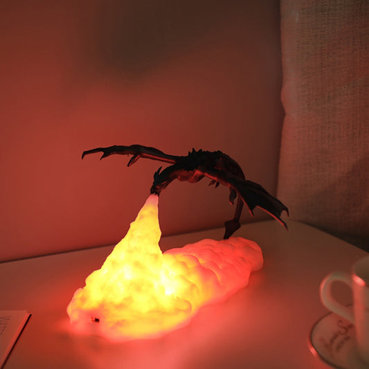 3D Feuerspeiender Drache